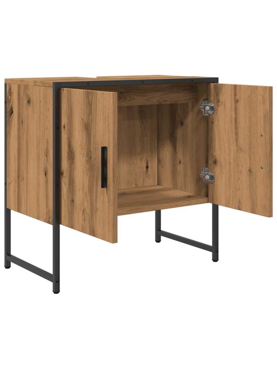 Koupelnová skříňka pod umyvadlo dub artisan 60x33x60cm kompozit