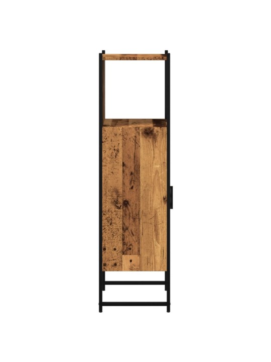 Koupelnová skříňka old wood 33 x 33 x 120,5 cm kompozitní dřevo