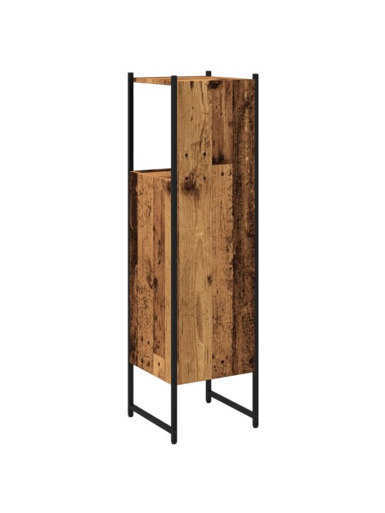 Koupelnová skříňka old wood 33 x 33 x 120,5 cm kompozitní dřevo