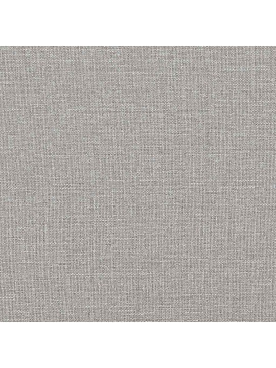 Polohovací křeslo obláčkově šedá textil