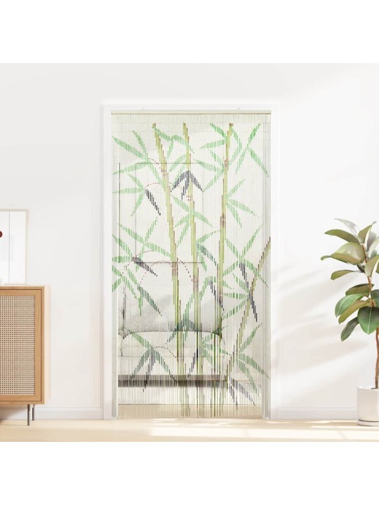 Dveřní závěs proti hmyzu s bambusovým potiskem bambus 100x200cm