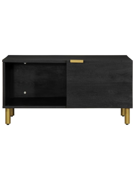 Konferenční stolek černý 80 x 50 x 40 cm kompozitní dřevo