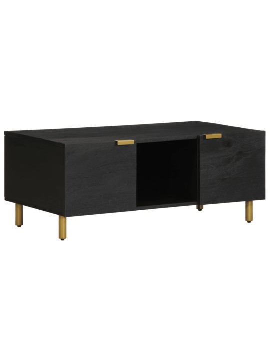 Konferenční stolek černý 100 x 54 x 40 cm kompozitní dřevo