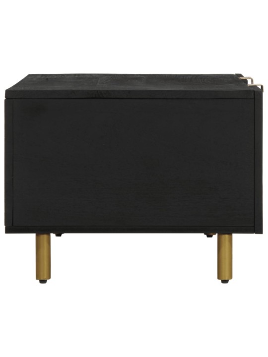 Konferenční stolek černý 100 x 54 x 40 cm kompozitní dřevo