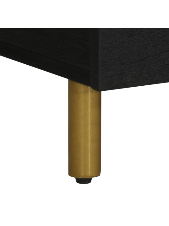 Konferenční stolek černý 100 x 54 x 40 cm kompozitní dřevo