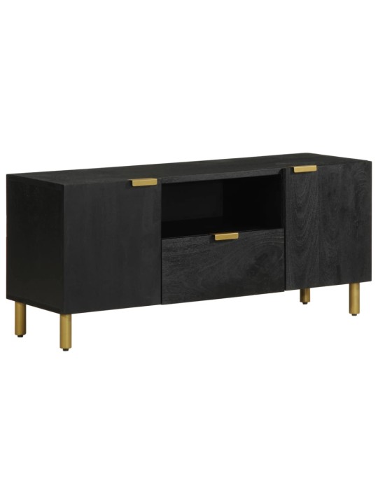 TV skříňka černá 105 x 33 x 46 cm kompozitní dřevo