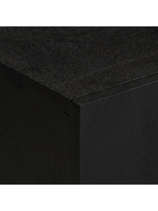 TV skříňka černá 105 x 33 x 46 cm kompozitní dřevo