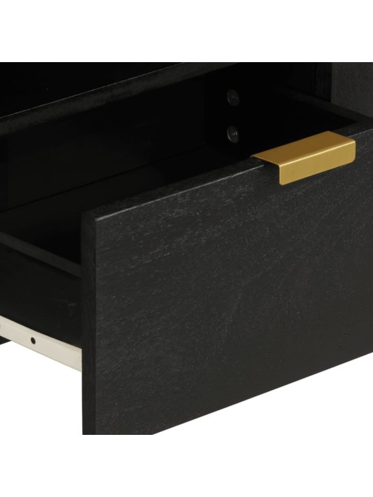 TV skříňka černá 105 x 33 x 46 cm kompozitní dřevo