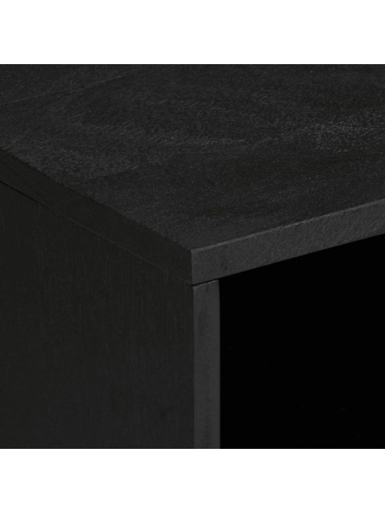 Tv skříňka černá 80 x 33 x 46 cm kompozitní dřevo