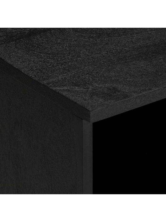 Tv skříňka černá 100 x 33 x 46 cm kompozitní dřevo