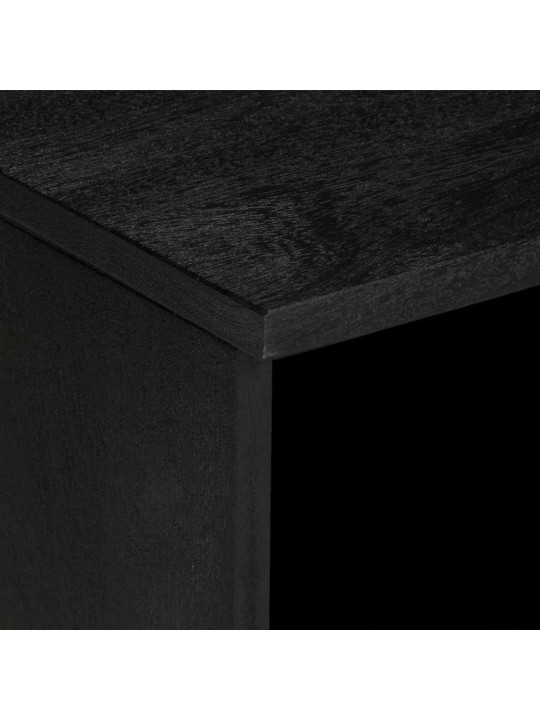 Tv skříňka černá 80 x 33 x 46 cm kompozitní dřevo