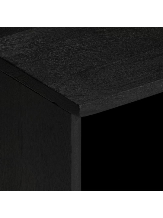 Tv skříňka černá 100 x 33 x 46 cm kompozitní dřevo