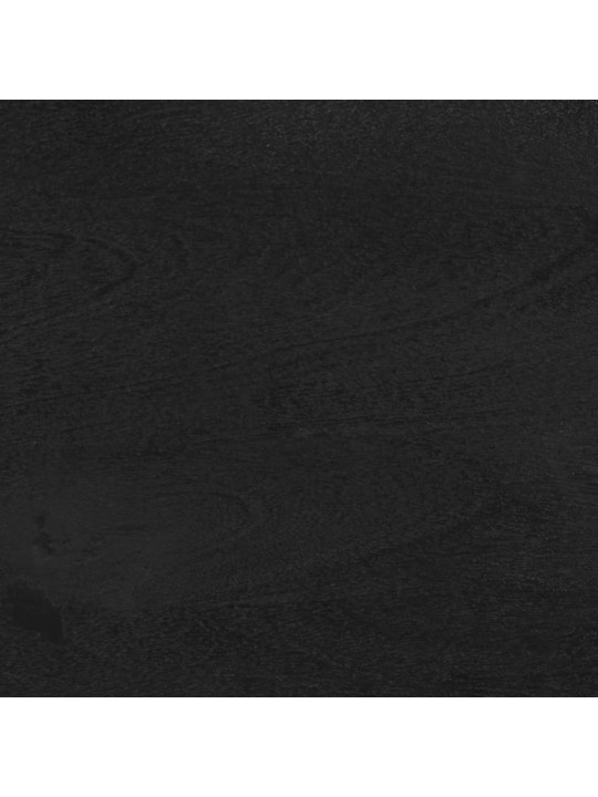 Příborník černý 60 x 33 x 75 cm kompozitní dřevo