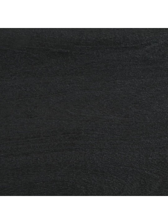Příborník černý 60 x 33 x 75 cm kompozitní dřevo