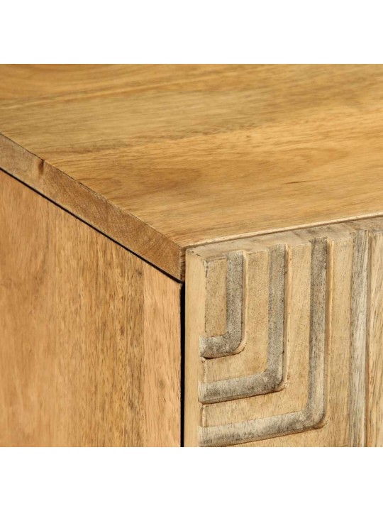 Tv skříňka hnědý 105x33x46 cm masivní mangovníkové dřevo