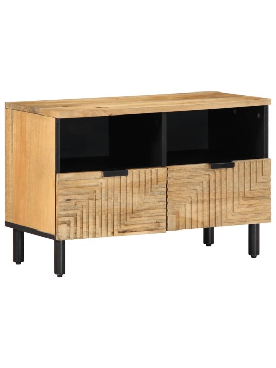 Tv skříňka hnědé 70x33x46 cm masivní mangovníkové dřevo