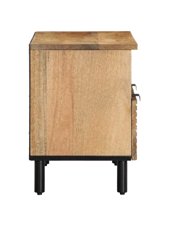 Tv skříňka hnědé 70x33x46 cm masivní mangovníkové dřevo