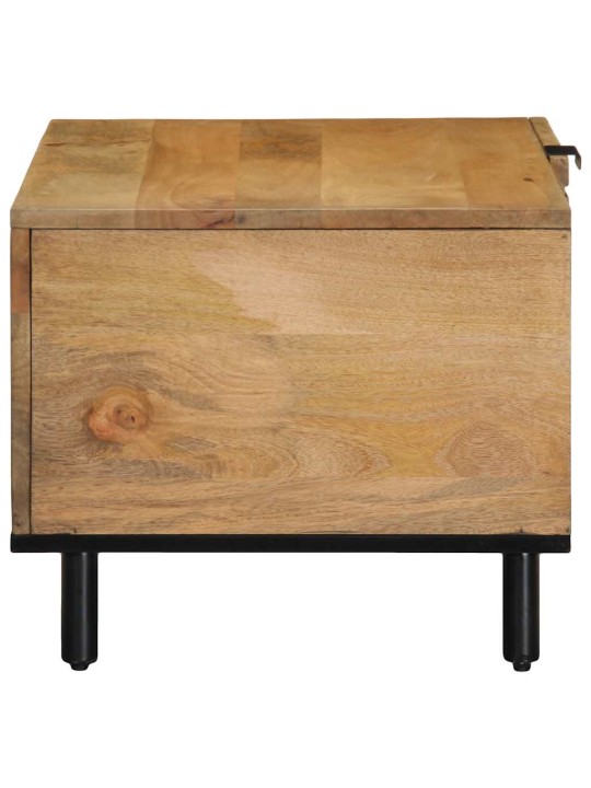 Konferenční stolek hnědý 80x50x40 cm masivní mangovníkové dřevo