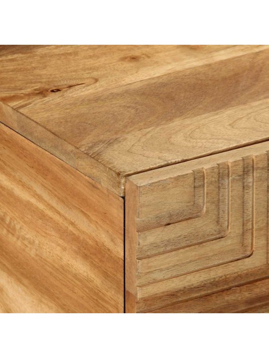 Konferenční stolek hnědá 100x54x40cm masivní mangovníkové dřevo