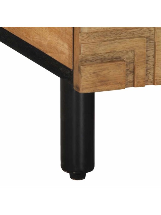 Konferenční stolek hnědá 100x54x40cm masivní mangovníkové dřevo