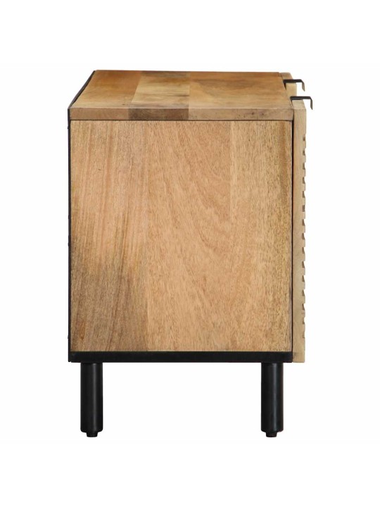 Tv skříňka hnědý 105x33x46 cm masivní mangovníkové dřevo