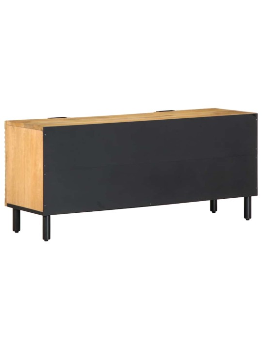Tv skříňka hnědý 105x33x46 cm masivní mangovníkové dřevo