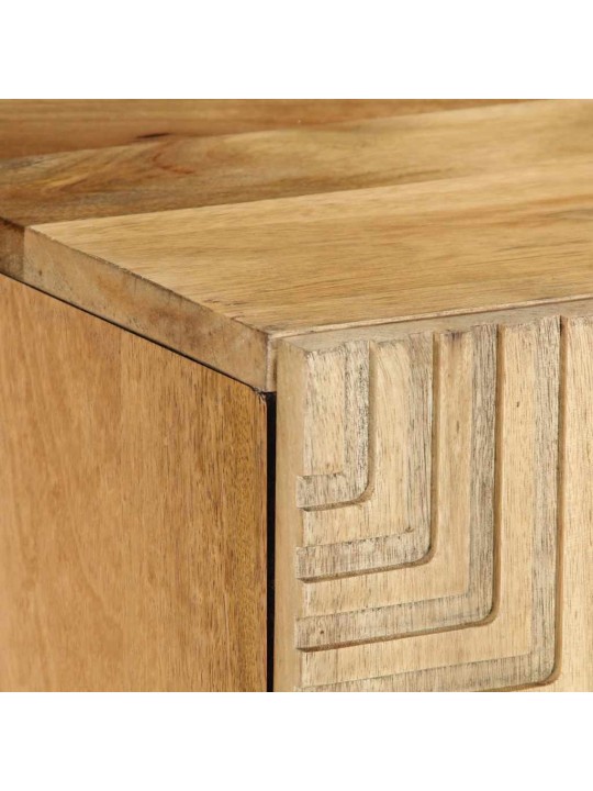 Tv skříňka hnědý 105x33x46 cm masivní mangovníkové dřevo