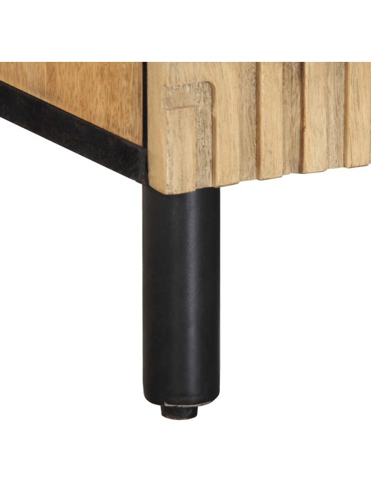 Tv skříňka hnědý 105x33x46 cm masivní mangovníkové dřevo