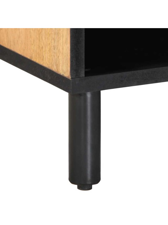 Tv skříňka hnědá 80x31,5x46 cm masivní mangovníkové dřevo