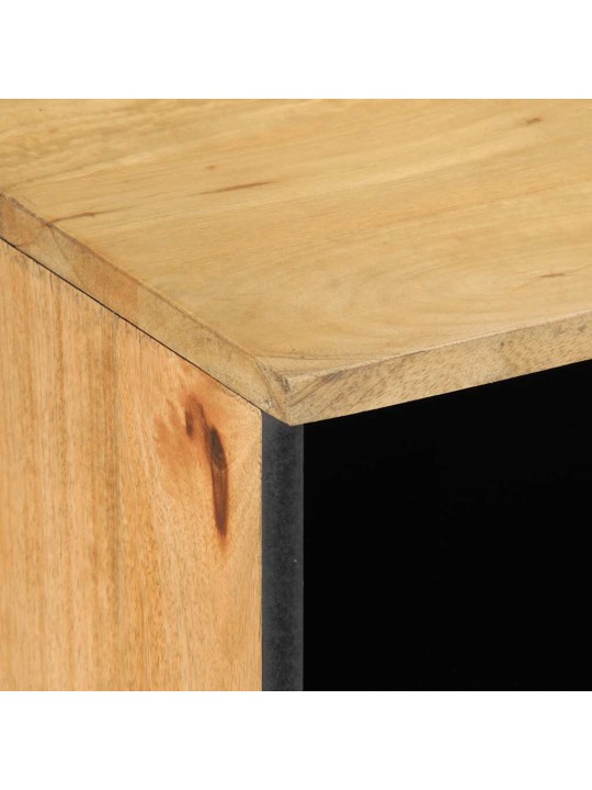 Tv skříňka hnědá 100x33x46 cm masivní dřevo mango