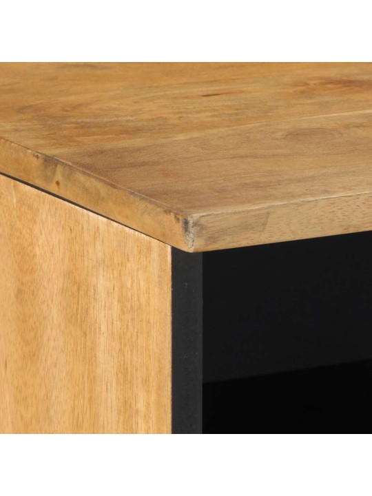 Tv skříňka hnědá 80x33x46 cm masivní dřevo mango