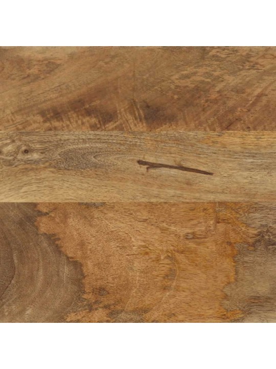 Příborník hnědý 60x33x75 cm masivní mangovníkové dřevo