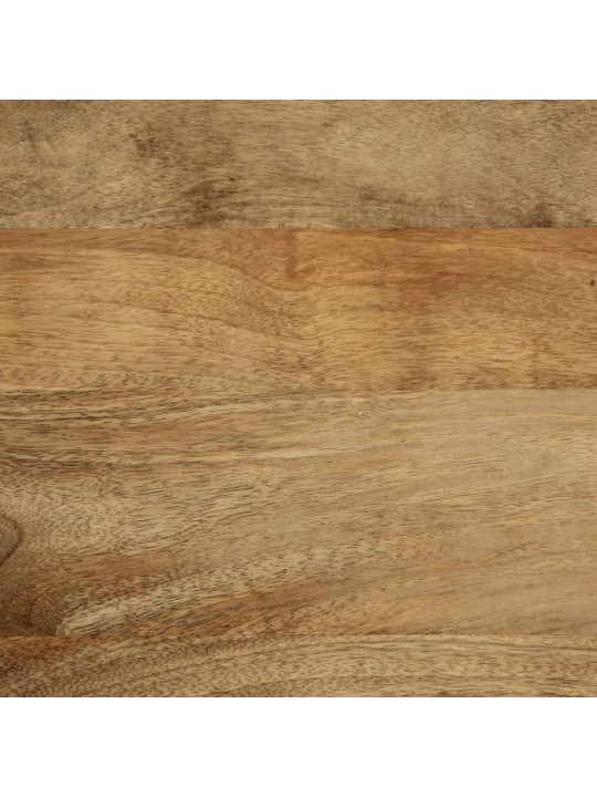Highboard brown 40x33x110 cm masivní dřevo mango