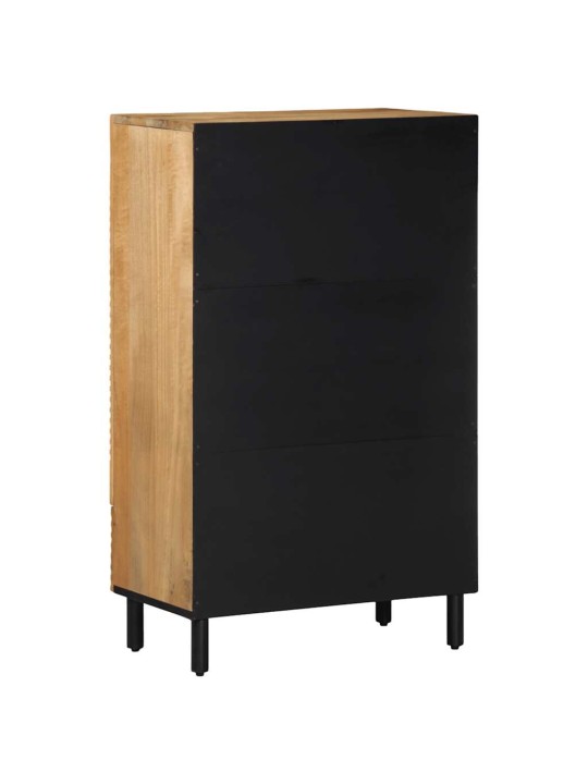 Skříň highboard hnědý 60x33x100 cm masivní mangovníkové dřevo
