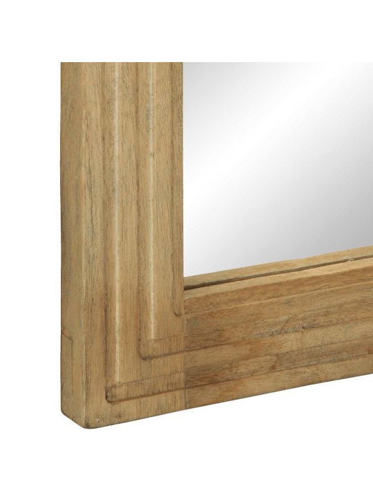 Koupelnové zrcadlo hnědé 50x70x2,5 cm masivní dřevo mango