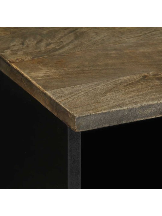 Tv skříňka světle šedá 70x33,5x46 cm masivní mangovníkové dřevo