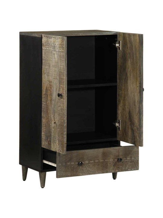 Skříň highboard 60x33x110 cm masivní mangovníkové dřevo