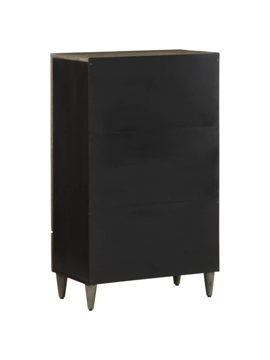 Skříň highboard 60x33x110 cm masivní mangovníkové dřevo