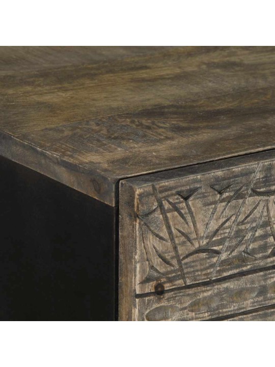 Skříň highboard 60x33x110 cm masivní mangovníkové dřevo