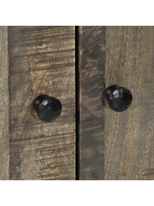 Skříň highboard 60x33x110 cm masivní mangovníkové dřevo