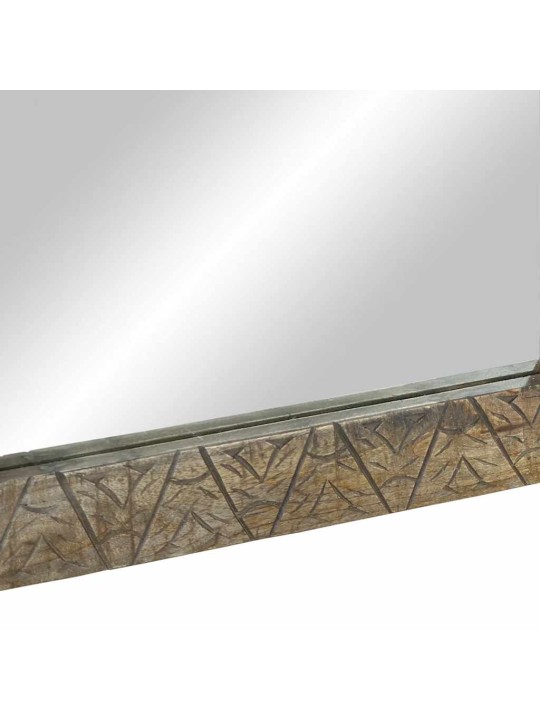 Koupelnové zrcadlo 50x2,5x70 cm masivní mangovníkové dřevo