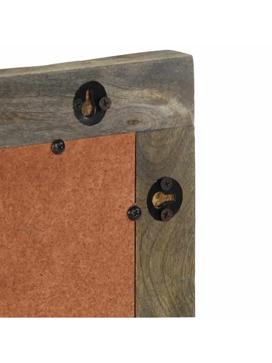Koupelnové zrcadlo 50x2,5x70 cm masivní mangovníkové dřevo