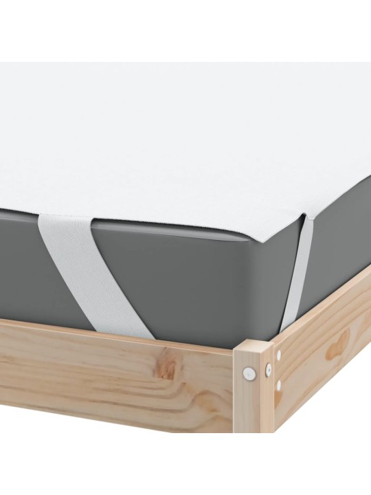Chránič matrace bílý 90 x 220 cm nepropustný