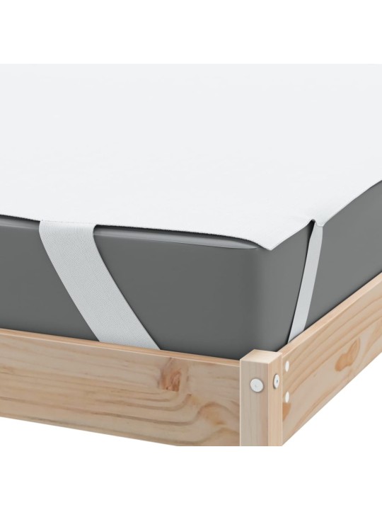 Chránič matrace bílý 200 x 220 cm nepropustný