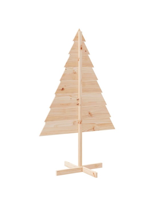 Dřevěný vánoční stromeček na ozdoby 150 cm masivní dřevo