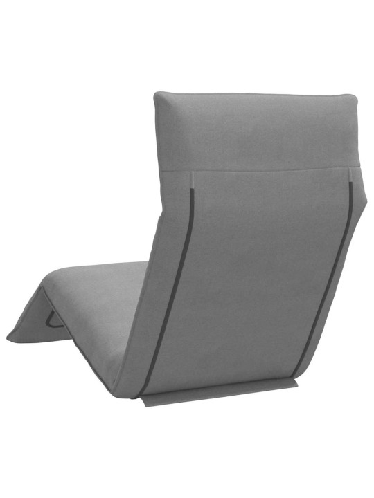 Skládací lehátko grey 175x54x8,5 cm oxfordská látka