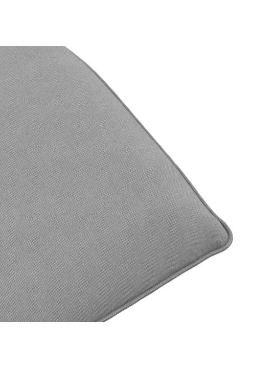 Skládací lehátko grey 175x54x8,5 cm oxfordská látka