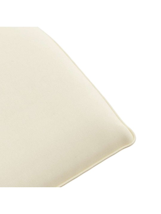 Skládací lehátko cream 175x54x8,5 cm oxfordská látka