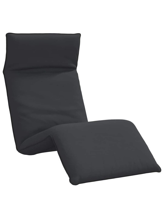 Skládací lehátko černé 175x54x8,5 cm oxford fabric