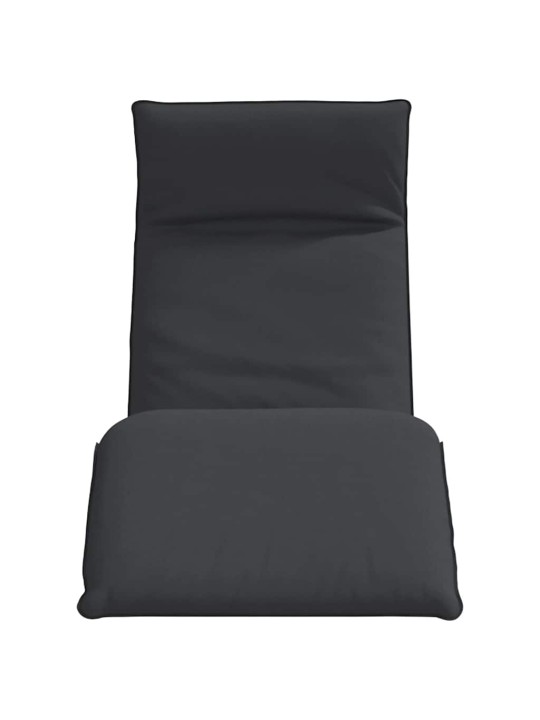 Skládací lehátko černé 175x54x8,5 cm oxford fabric
